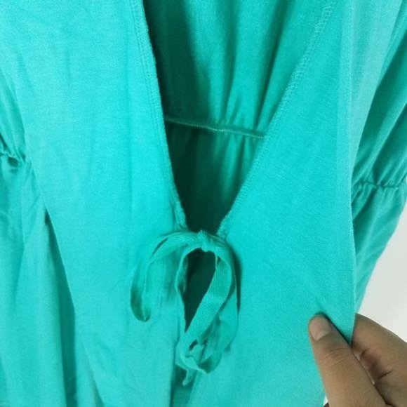 Pink Lotus Womens Hooded Wrap Tunic Vest Large - Picture 2 of 6